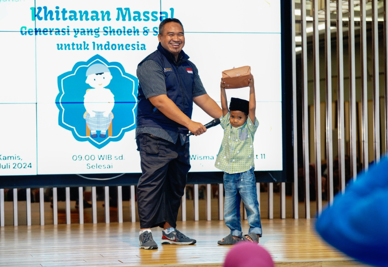 BSI Maslahat dan BSI Selenggarakan Khitanan Massal Untuk 50 Orang di Jakarta
