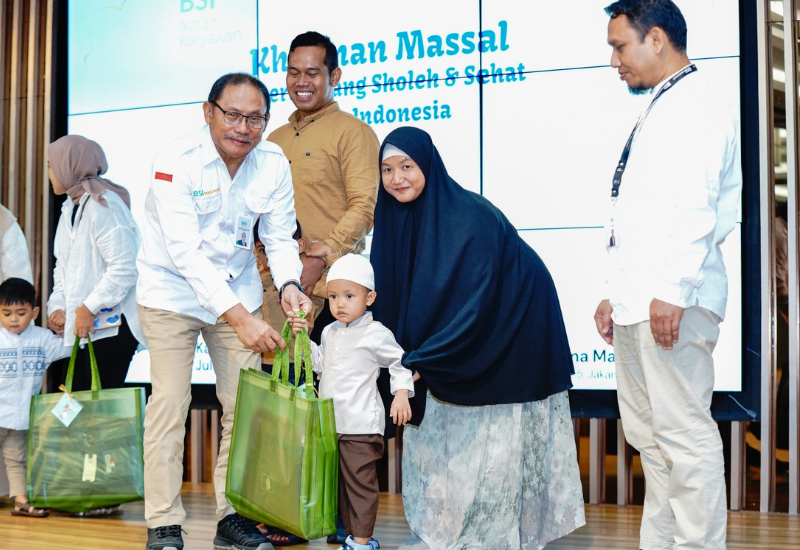 BSI Maslahat dan BSI Selenggarakan Khitanan Massal Untuk 50 Orang di Jakarta