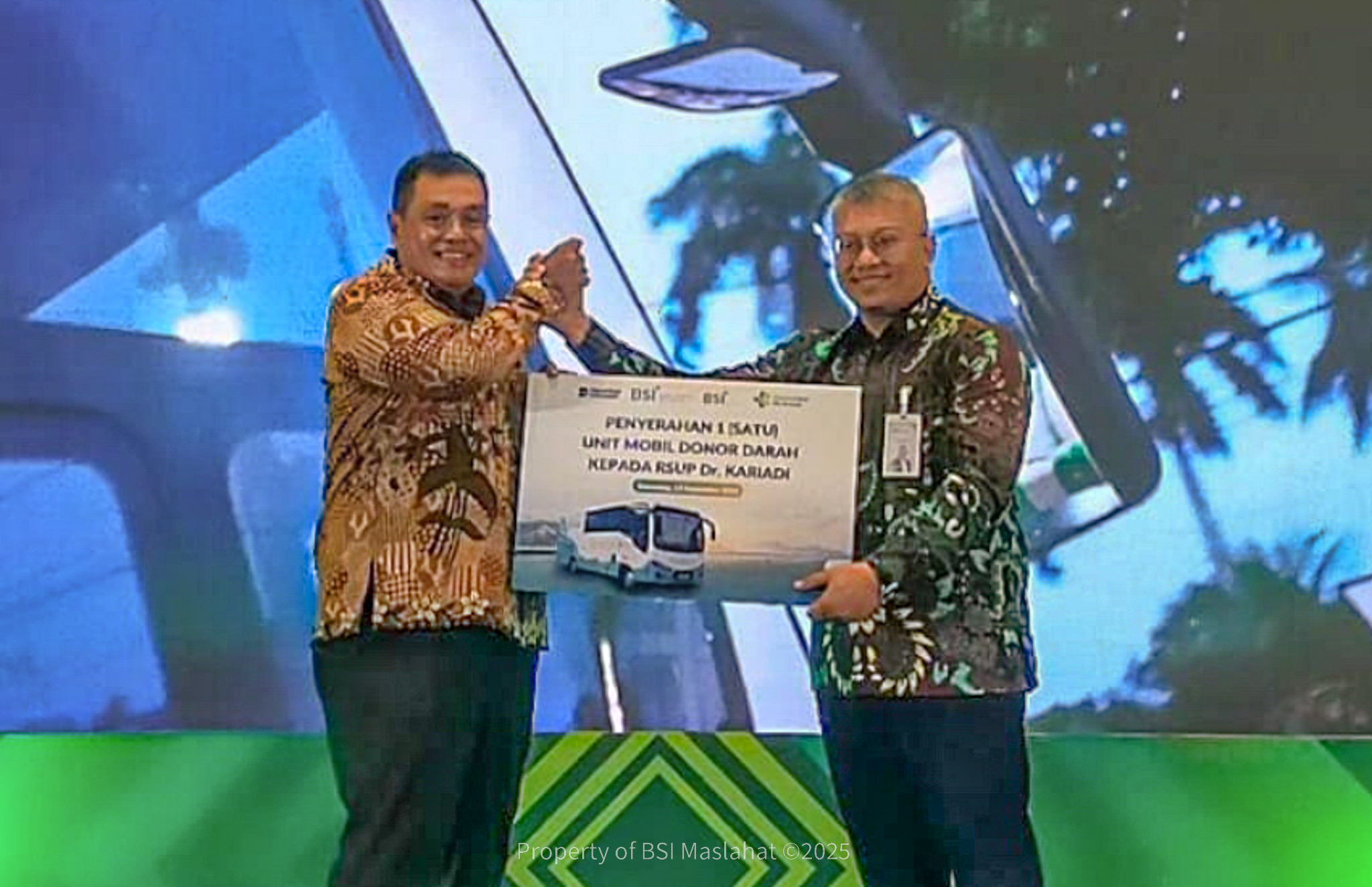 BSI Maslahat Hadirkan Mobil Donor Darah, Penuhi Kebutuhan 27 Ribu Kantong Darah Setiap Bulan