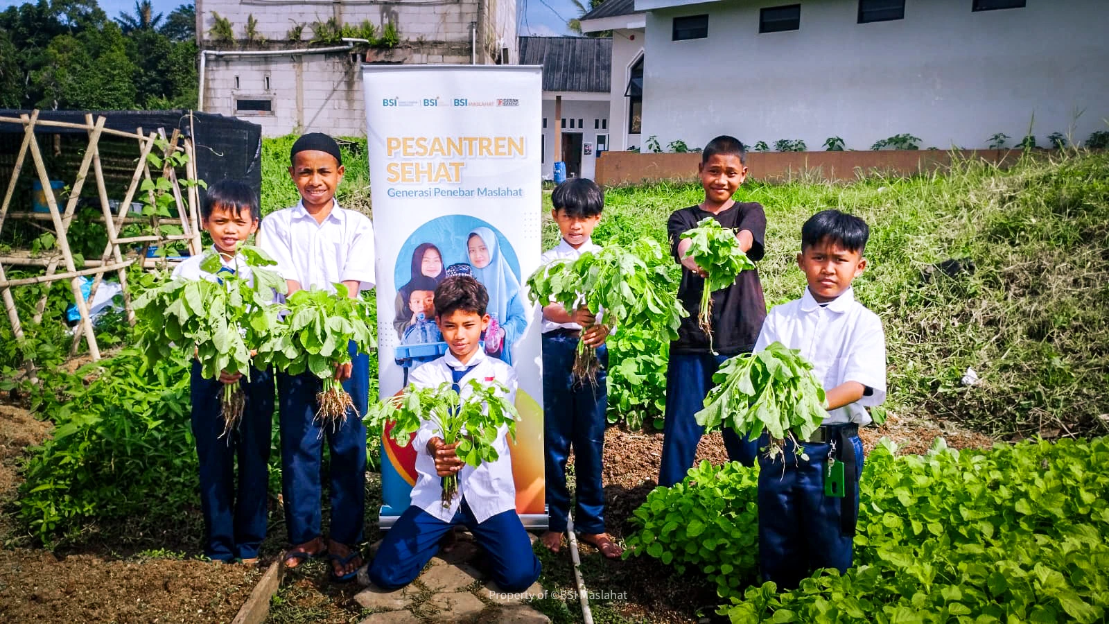 BSI Maslahat Dukung Pertumbuhan Ekonomi Syariah yang Inklusif Lewat Kemandirian Ekonomi Pesantren 