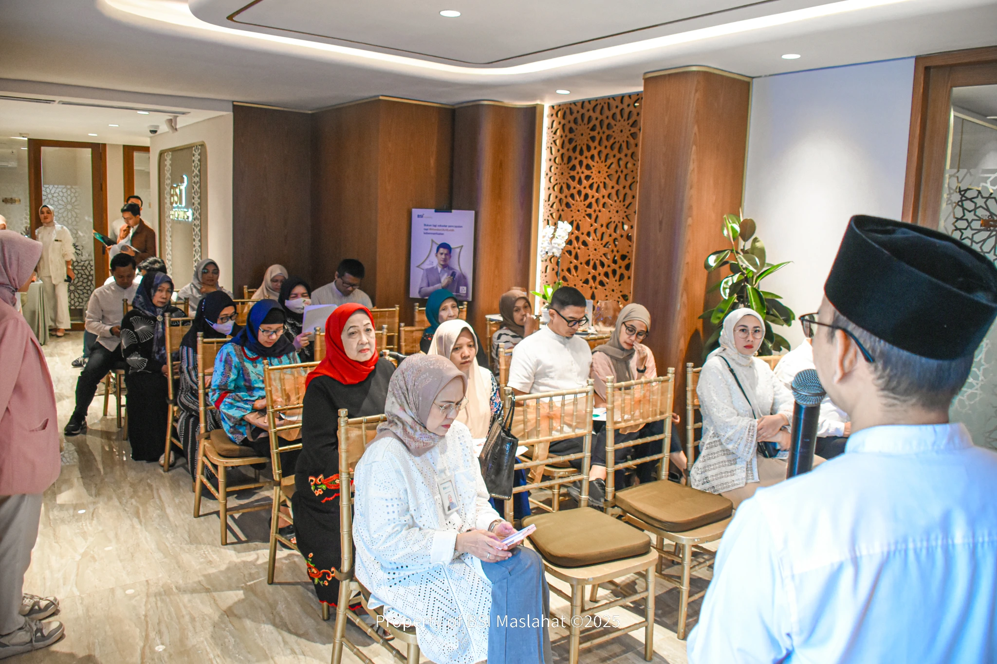 BSI Maslahat dan BSI Prioritas Jakarta Pondok Indah Gelar Kelas Zakat Wakaf untuk Nasabah 