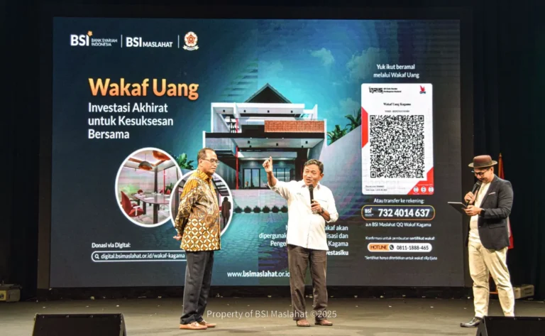 BSI Maslahat Perkuat Pengelolaan Wakaf melalui Program Deposito Wakaf Seri Program Sosial KAGAMA