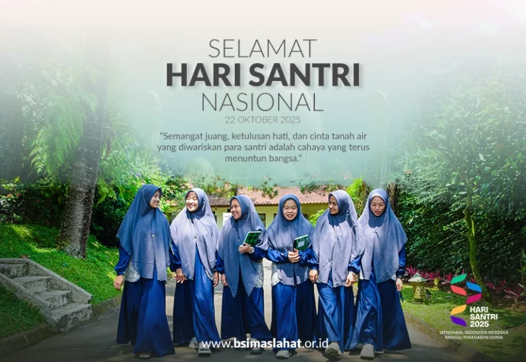 Peringati Hari Santri Nasional 2025, BSI Maslahat Terus Berdayakan Santri Lewat Program Rumah Qurâ€™an dan Pesantren SehatÂ 