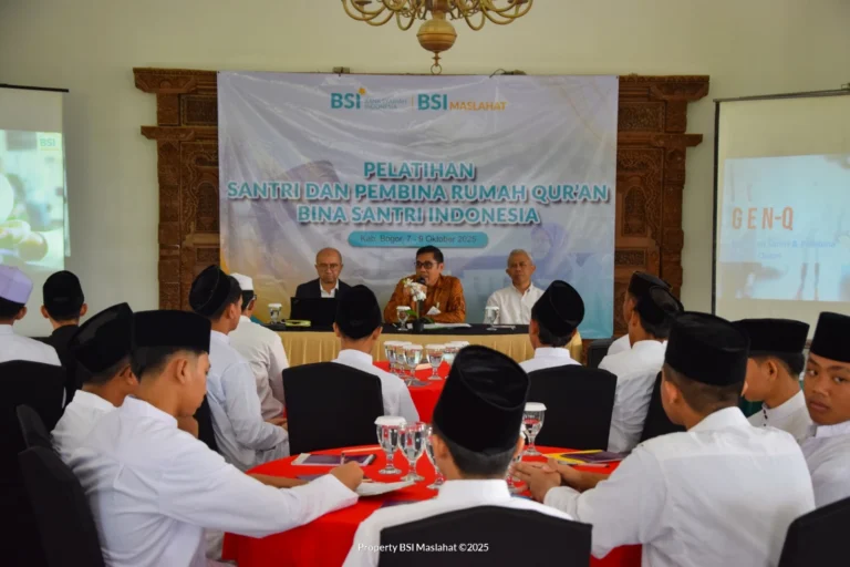 BSI Maslahat Kembangkan Potensi Santri Rumah Qurâ€™an Lewat Pelatihan Penguatan Kompetensi dan Career Opportunity