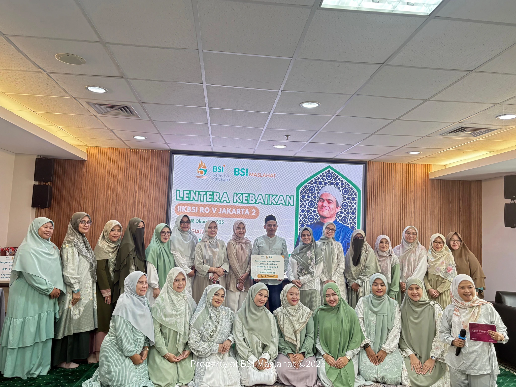 BSI Maslahat bersama IIK BSI RO V Jakarta 2 selenggarakan Lentera Kebaikan