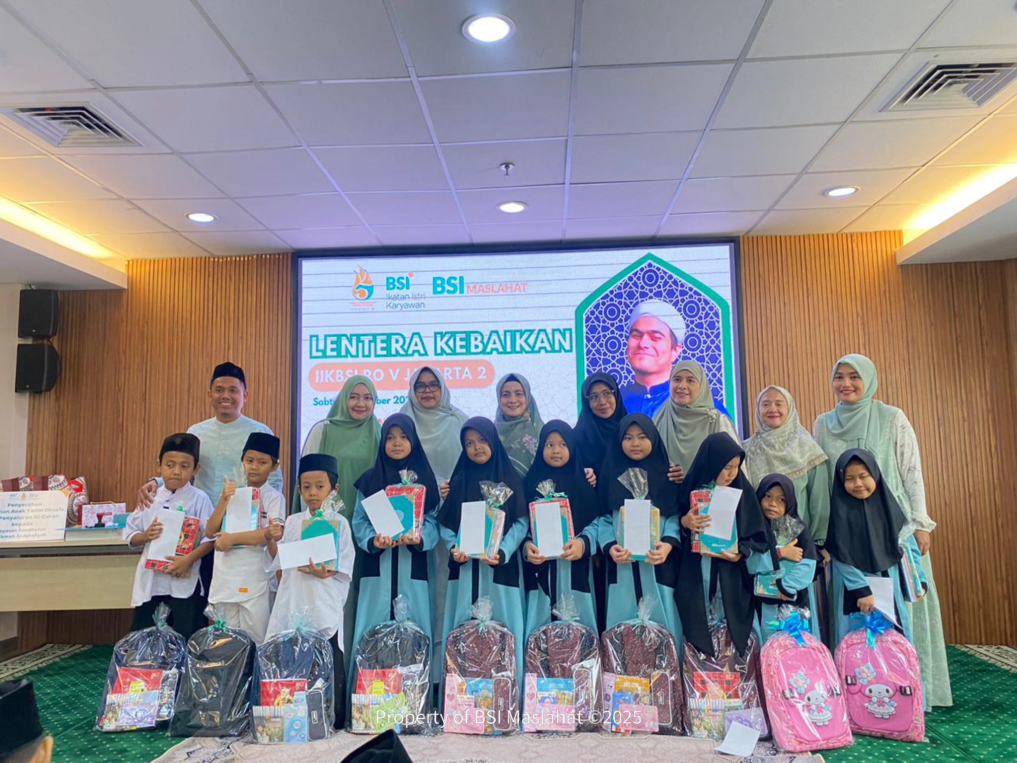 BSI Maslahat bersama IIK BSI RO V Jakarta 2 selenggarakan Lentera Kebaikan