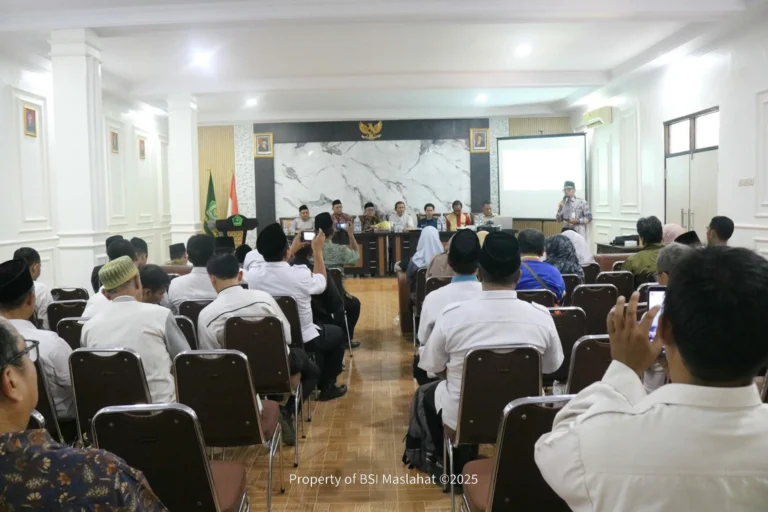 BSI Maslahat Jalin Sinergi Gerakan Wakaf Uang Bersama Kementerian Agama Indramayu