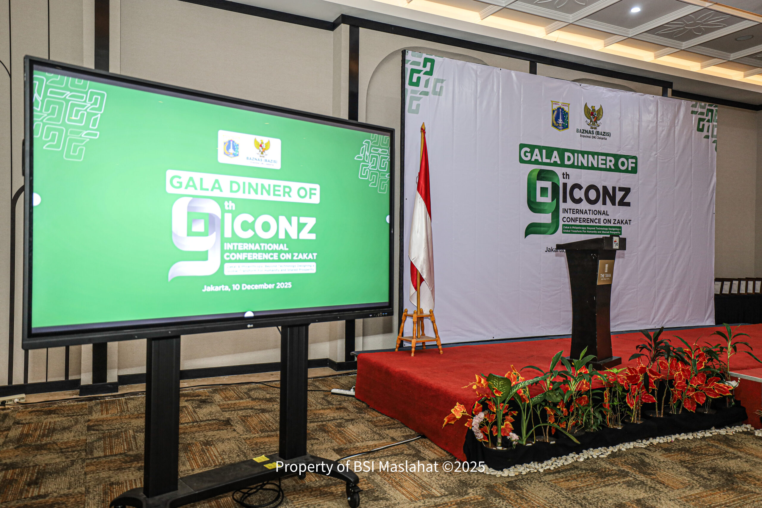 BSI Maslahat Dukung Acara International Conference of Zakat Ke-9  