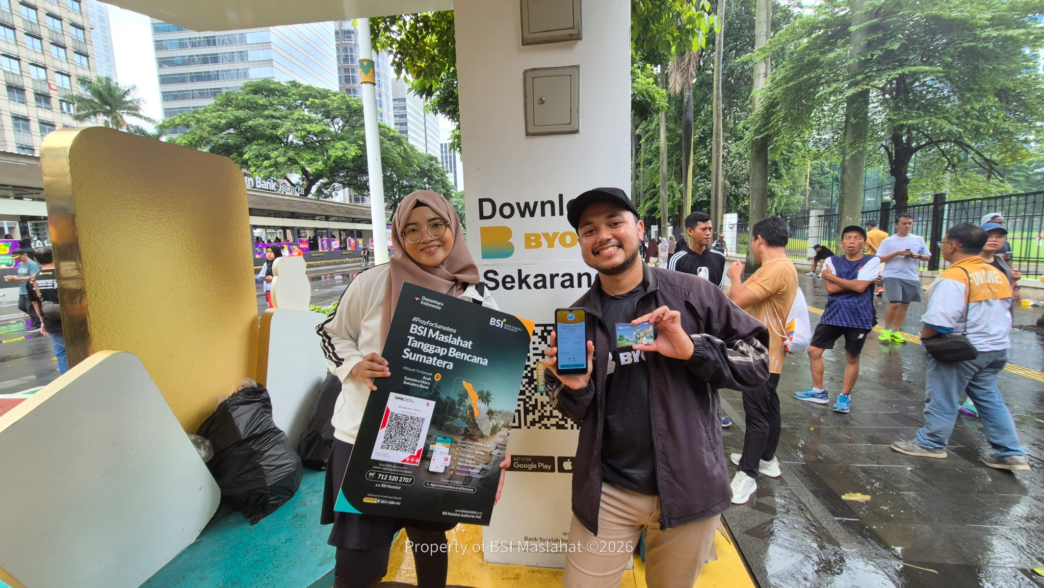 BSI Maslahat Ajak Masyarakat Berbagi di Milad 5 Tahun BSI